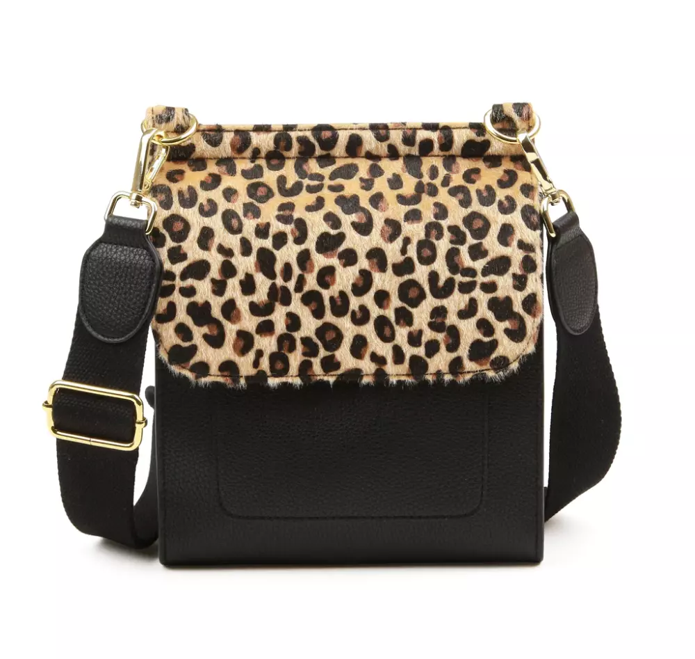 Alice Wheeler Leopard Mayfair Cross Body Bag • Glam and Grace