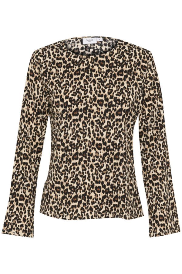 Saint Tropez Ilyssa Leopard Print Top - Image 3