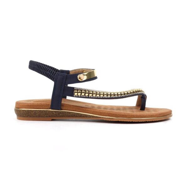 Lunar Asia II Navy Sandals - Image 2