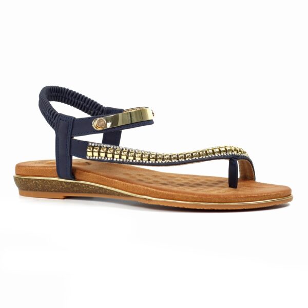 Lunar Asia II Navy Sandals - Image 8