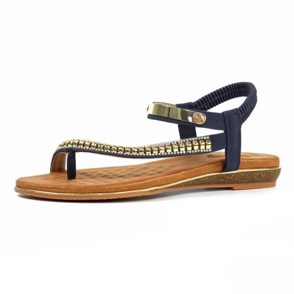 Lunar Asia II Navy Sandals - Image 7