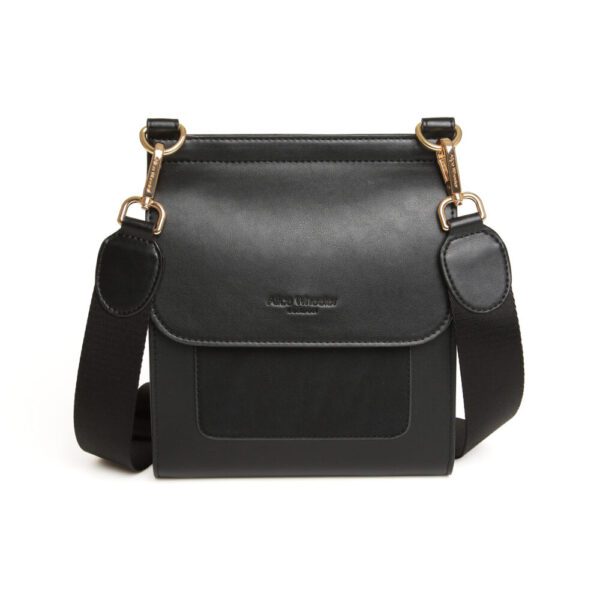 AW Seville Crossbody Bag - Black, Navy & Tan