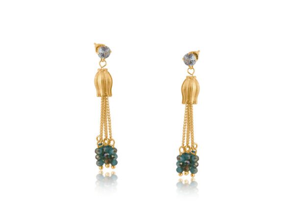 3158 Sacha Tulip Dangle Earrings