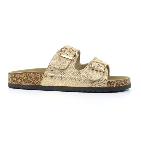 Lunar Mykonos Gold Sandals - Image 6