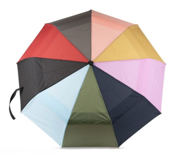 Roka Waterloo Bright Rainbow Recycled Nylon Umbrella