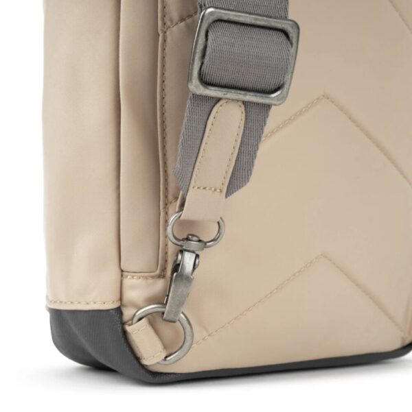 Roka Willesden B Sand Recycled Nylon Crossbody Bag - Image 3