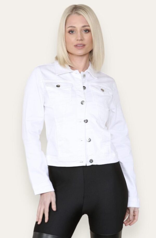 Roxy White Denim Jacket