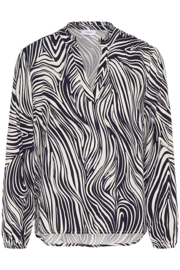 Saint Tropez Eda Blouse - Baritone Leaves - Image 4