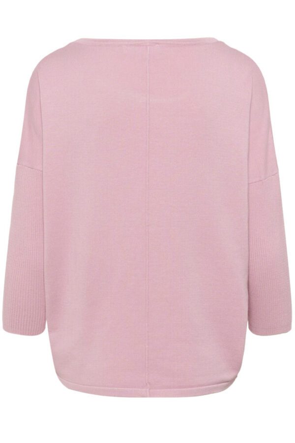 Saint Tropez Pink Nectar Mila R Neck Pullover - Image 3