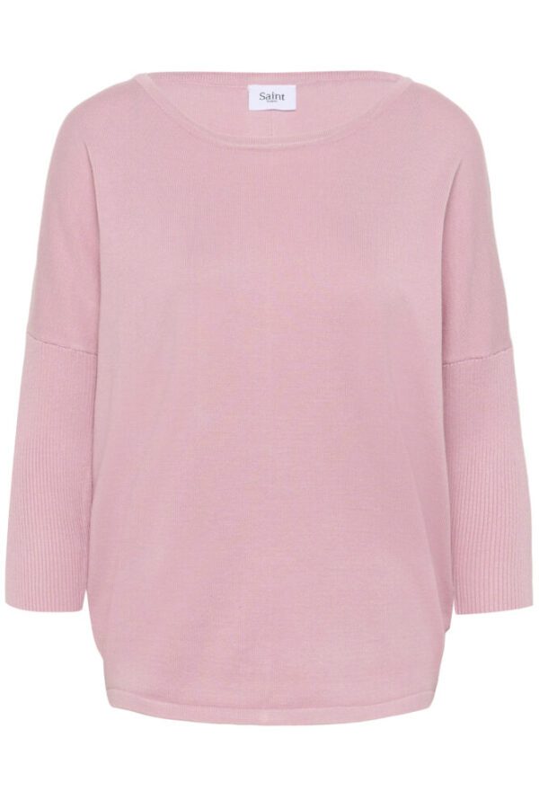 Saint Tropez Pink Nectar Mila R Neck Pullover - Image 2